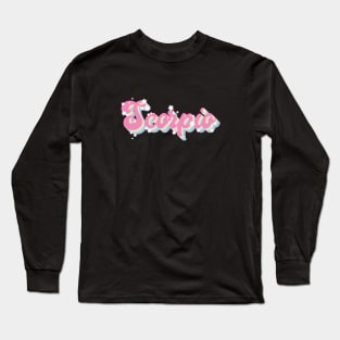 Groovy Scorpio Long Sleeve T-Shirt